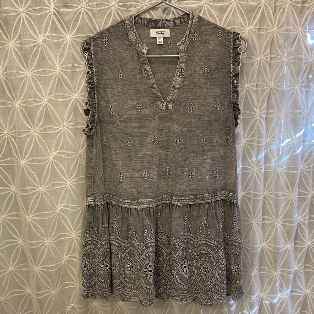 Eyelet Tank Top